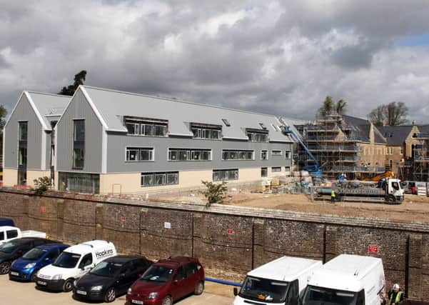 A tour inside Chichester Free School's new home back in April