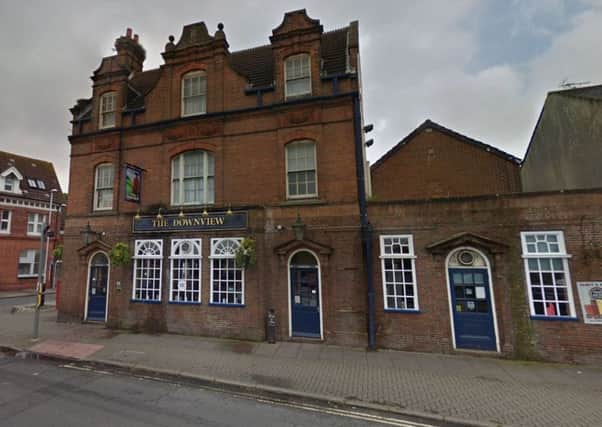 The Downview pub in Worthing. Photo: Google maps