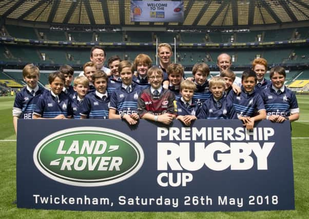 Chichester RFC under-12s at Twickenham