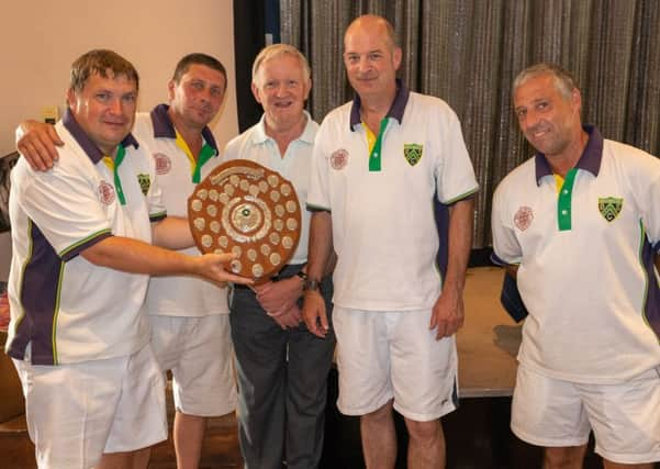 Southbourne's open fours winners