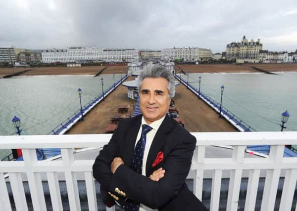 Abid Gulzar the owner of Eastbourne pier (Pic by Jon Rigby)