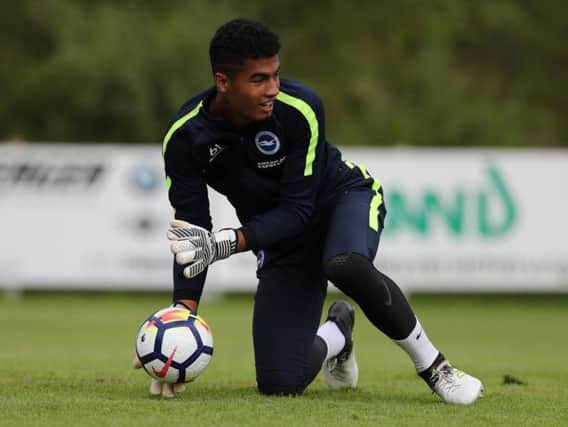 Robert Sanchez. Picture by Paul Hazlewood/BHAFC