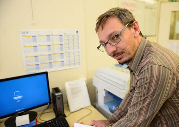 Citizens Advice Bureau staff, Littlehampton, Luca Badioli. Photo by Derek Martin