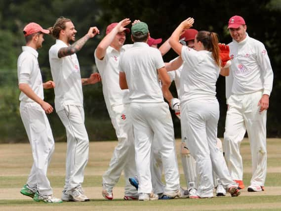 East Preston scored a derby success over rivals Arundel. Picture by Stephen Goodger