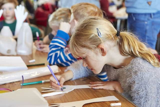 Tide of Light lantern workshops. Photo: Ed Watts