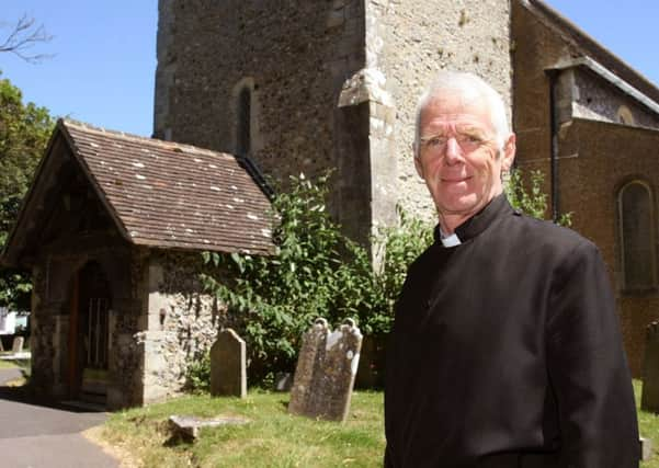 DM1865228a.jpg Rustington vicar the Rev Zachary Allen retiring from St Peter and St Paul church. Photo by Derek Martin Photography.; SUS-180625-164820008