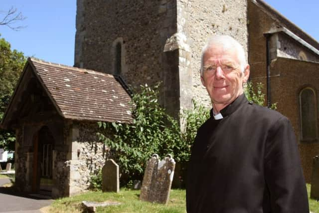 DM1865228a.jpg Rustington vicar the Rev Zachary Allen retiring from St Peter and St Paul church. Photo by Derek Martin Photography.; SUS-180625-164820008