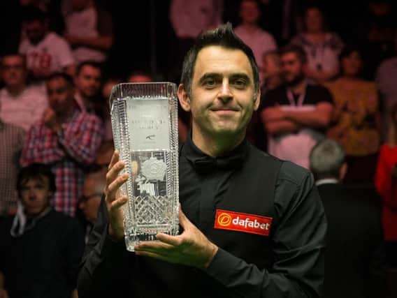 Ronnie O'Sullivan won the English Open in 2017