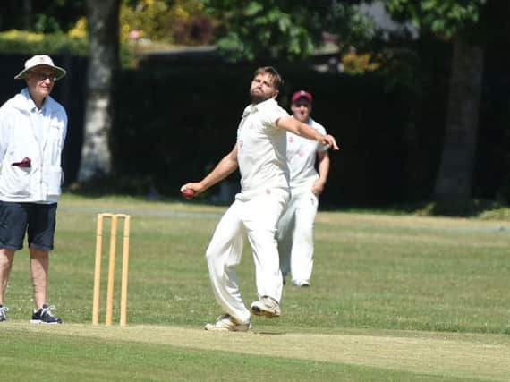 East Preston's Glenn Whitaker struck an unbeaten 65 in the win over Barns Green. Picture by Liz Pearce