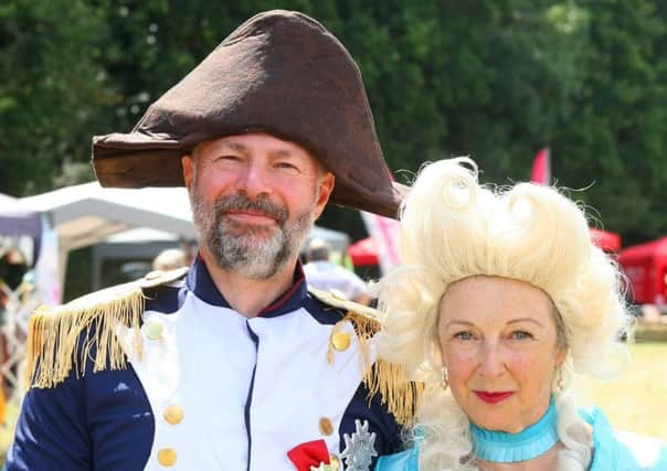 DM1872052a.jpg Balcombe fete. Nicola and Max Preston Bell. Photo by Derek Martin Photography. SUS-180714-200449008