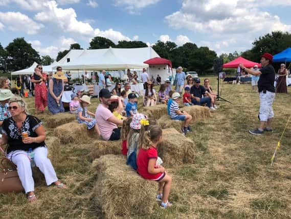 Punch and Judy entertained the young