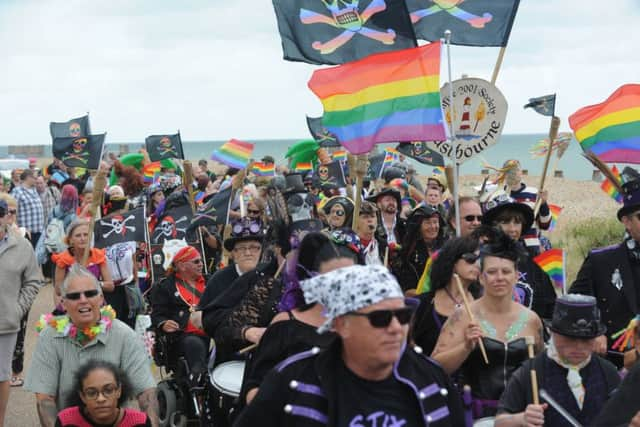 Eastbourne PRIDE. Photo by Jon Rigby