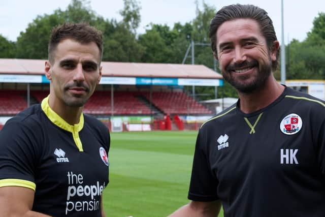 Filipe Morais with Harry Kewell