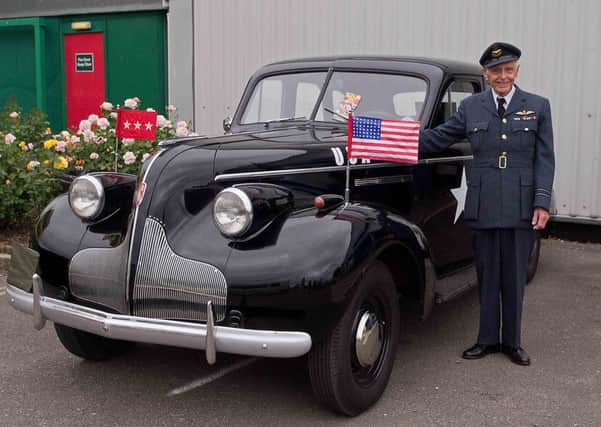 Tony at a reenactment group day at Tangmere Aviation Museum