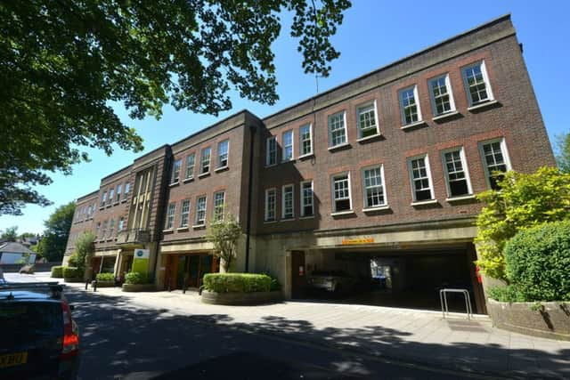 Southover House, the Lewes District Council offices in Lewes