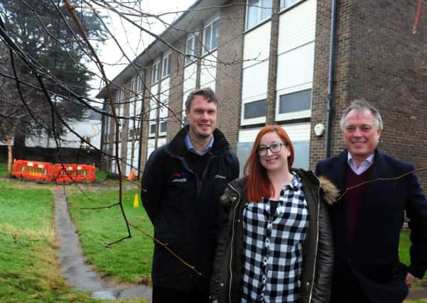 Staff at the unit in Lyndhurst Road ahead of its opening