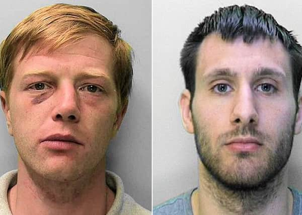 Ross Macpherson and Steven Goodwin. Picture supplied by Sussex Police