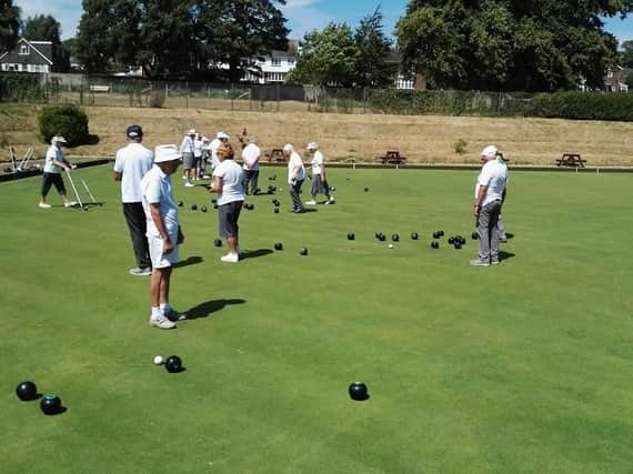 Action from Lancing's captain's charity day