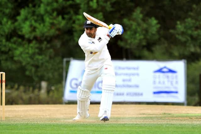 Sussex League Premier Division: Cuckfield v Roffey (batting). Rohit Jagota. Pic Steve Robards SR1819777 SUS-180730-133442001