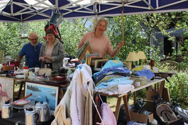 The Bric A Brac stall was a veritable Bargain Hunt! SUS-180731-161945001