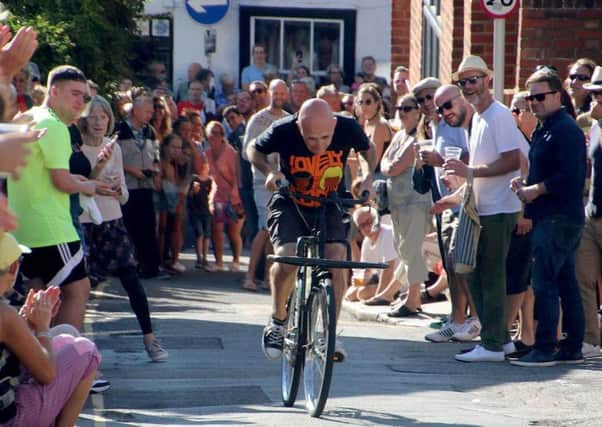 Hastings Old Town Carnival Week: Bike Race. Photo by Roberts Photographic SUS-180108-073144001