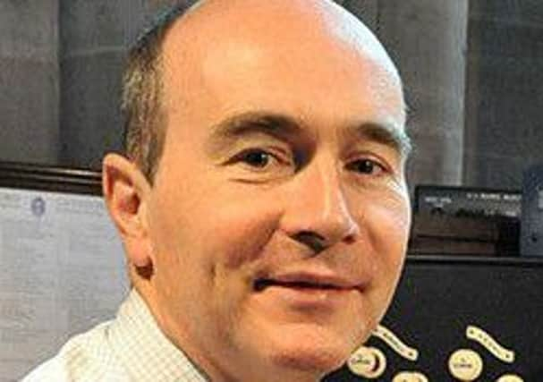 Peter Dyke organist at Hereford Cathedral