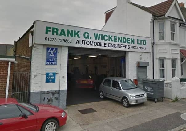 Scott Road Hove Wickenden Garage