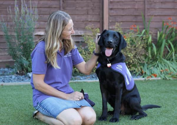 Rachel MacDonald with Canine Partner Morley