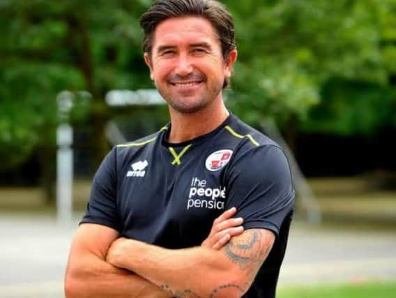 Crawley boss Harry Kewell