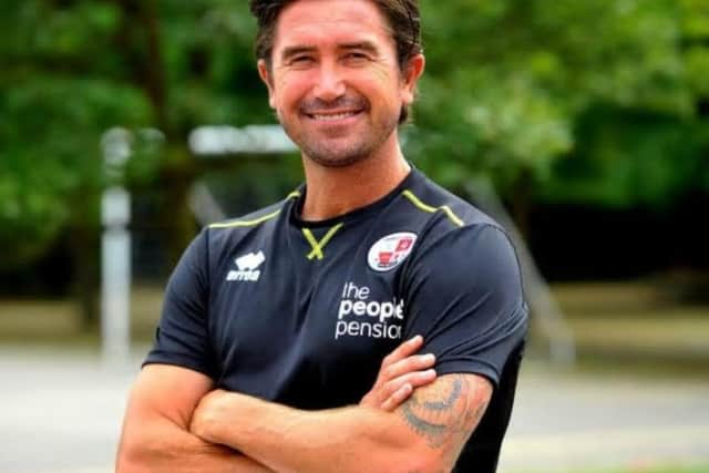 Crawley boss Harry Kewell