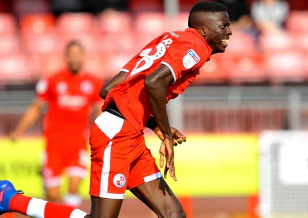 Crawley FC v Bury FC. 
Pic Steve Robards SR1822562 SUS-180827-152130001