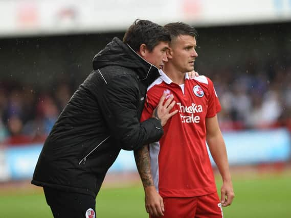 Harry Kewell with Dean Cox