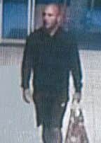 Do you recognise this man? Picture supplied by British Transport Police