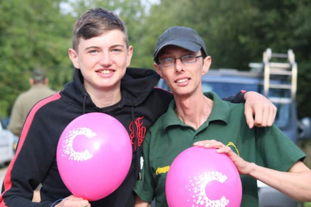 Ian with  youngest son (14)