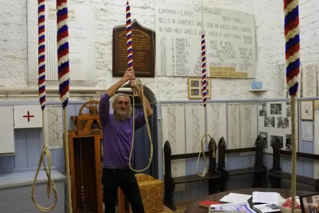 Hamish McKenzie, captain of the bell ringers