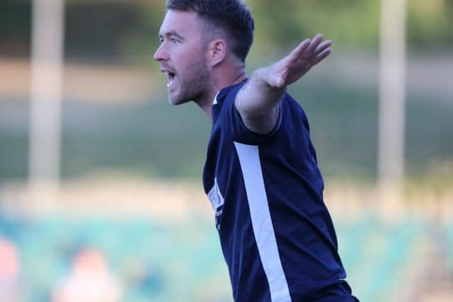 Hastings United Football Club manager Chris Agutter. Picture courtesy Scott White