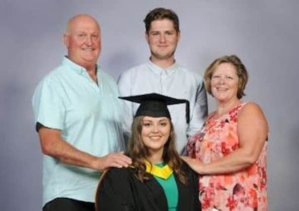 Joe-Joe Higgins and his family (Photograph issued by Sussex Police) SUS-180829-155300001