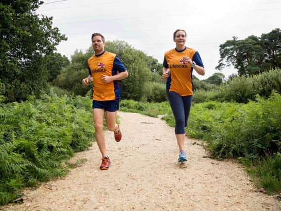 RNLI runners. Picture by Nathan Williams