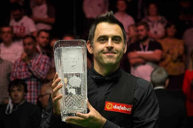 Ronnie OSullivan won the title last year