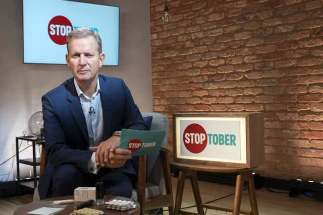 Jeremy Kyle is backing Stoptober