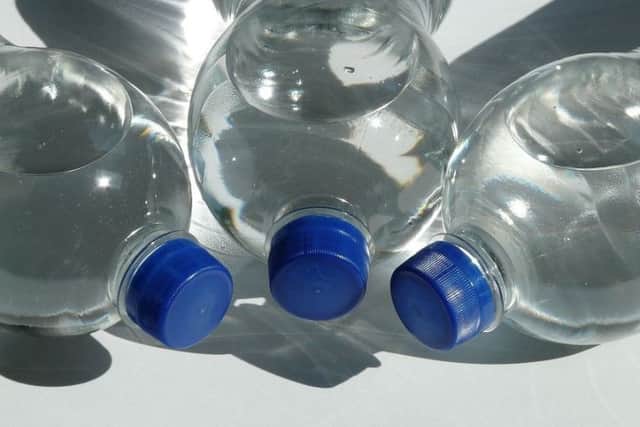 Call to use reusable water bottles