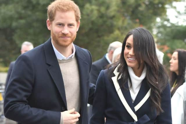 Prince Harry and Meghan Markle (Photo credit: Victoria Jones/PA Wire)