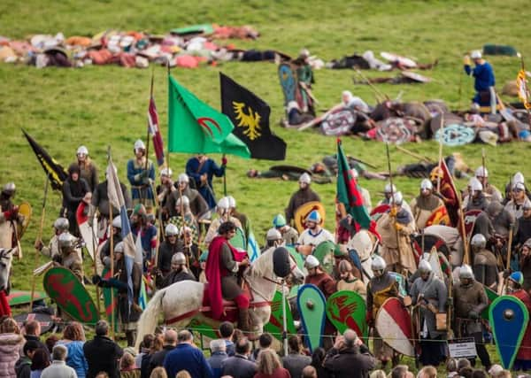 Battle of Hastings re-enactment SUS-180810-095250001