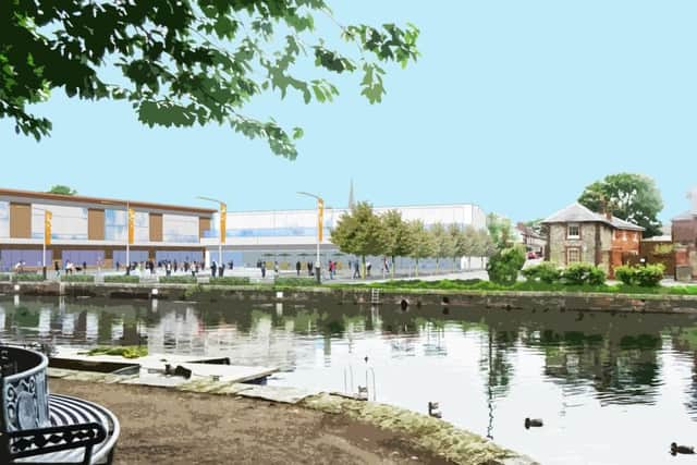 Artist's impression of possible development of the Southern Gateway in Chichester (photo submitted).