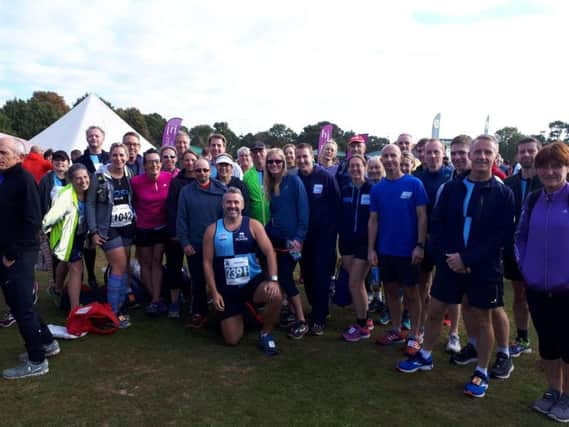 Burgess Hill Runners at Barns Green. Courtesy:  Mark Craigs