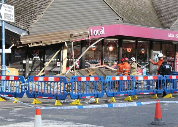 Billingshurst ram raid