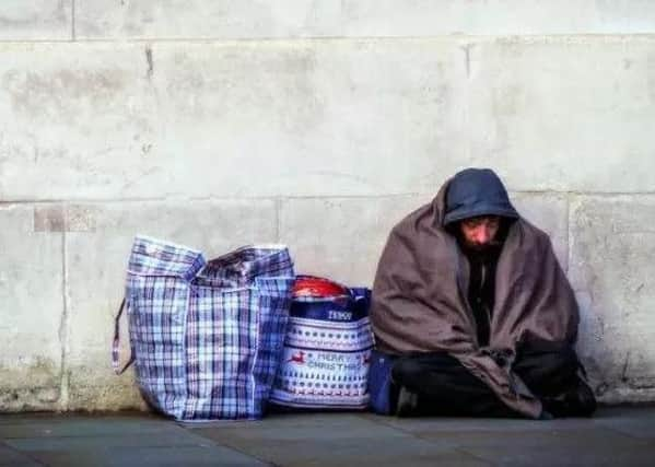 A rough sleeper