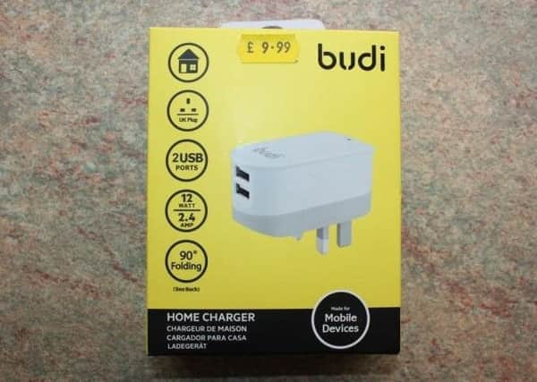 One of the chargers. Photo: West Sussex Trading Standards