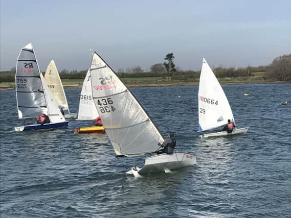 Breakfast Breeze racing at Dell Quay last year