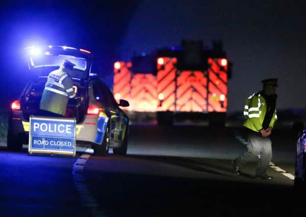 The accident on the A27 in Arundel